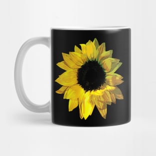 Sunflowers - Yellow Sunflower Closeup Mug